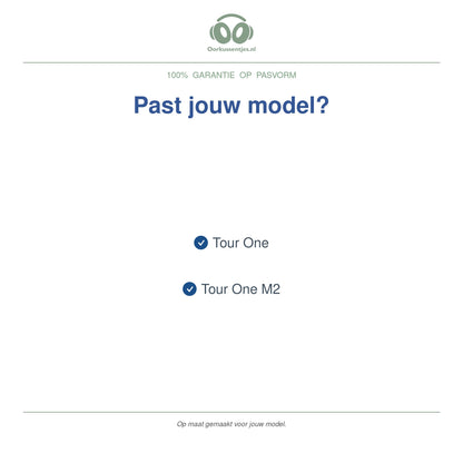 Oorkussens voor JBL Tour One Serie – Geschikt voor Tour One, Tour One M2 — Compatible models
