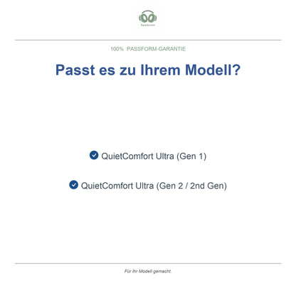 Oorkussens voor Bose QuietComfort Ultra – Geschikt voor QC Ultra Gen 1, QC Ultra Gen 2 — Compatible models