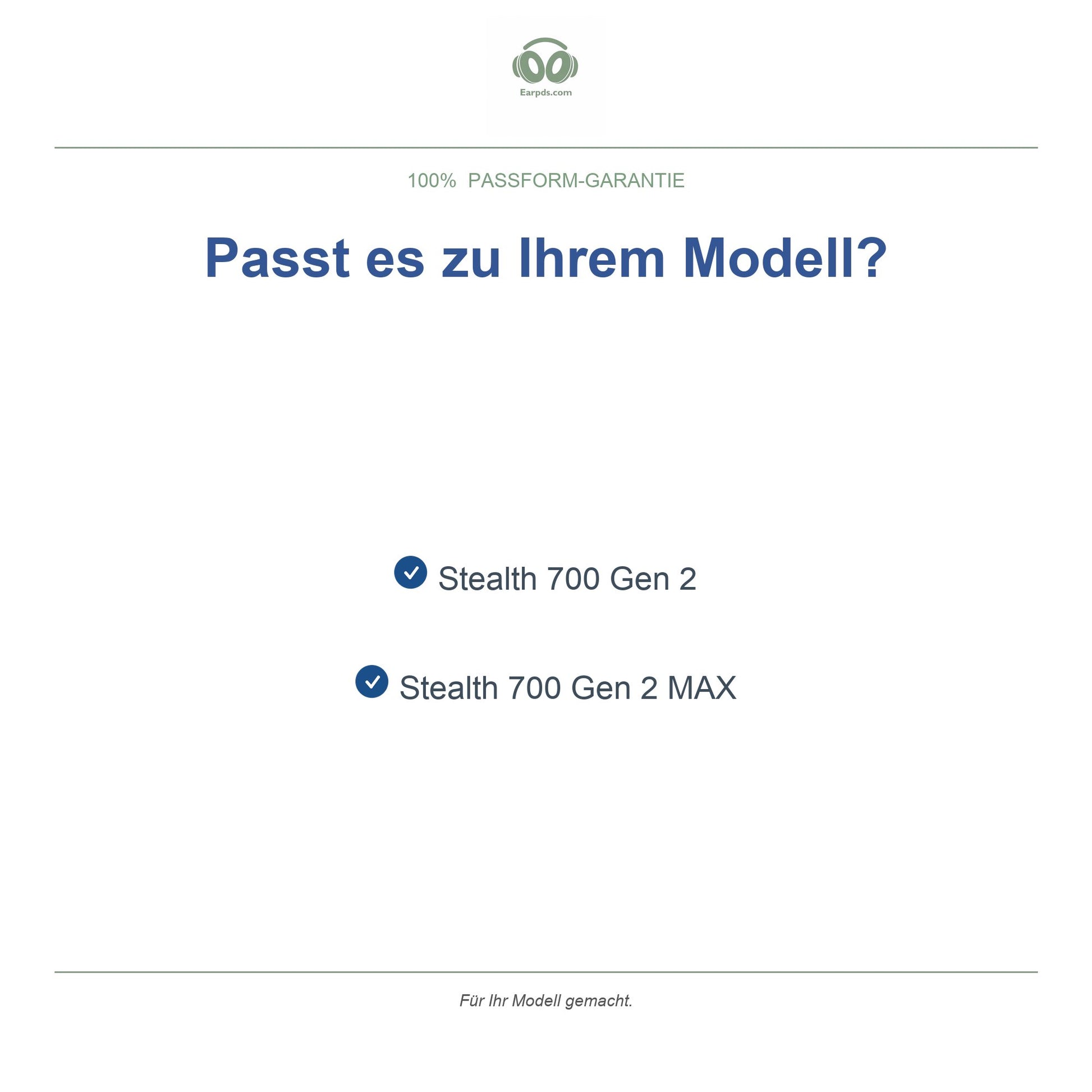 Ohrpolster für Turtle Beach Stealth 700 Gen 2 – Passend für Stealth 700 Gen 2, Stealth 700 Gen 2 MAX