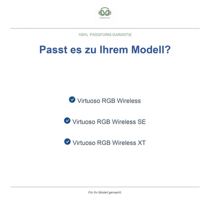 Oorkussens voor Corsair Virtuoso RGB Serie – Geschikt voor Virtuoso RGB Wireless, XT, SE — Compatible models