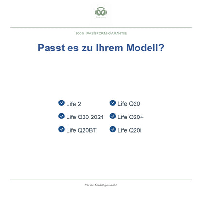 Oorkussens voor Soundcore Life Q20 Serie – Geschikt voor Life Q20, Life Q20+, Life Q20i en meer — Compatible models