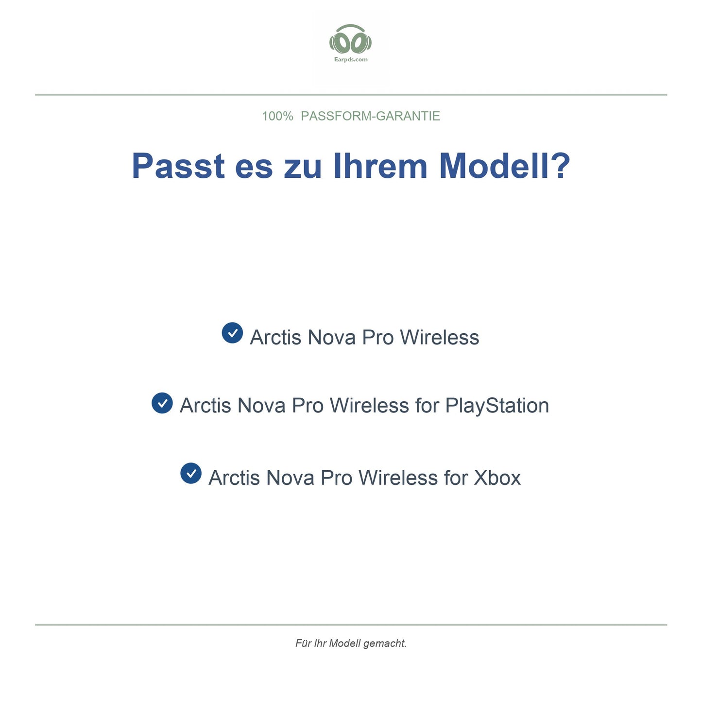 Oorkussens voor SteelSeries Arctis Nova Pro Wireless – Geschikt voor Nova Pro Wireless, Xbox, PlayStation — Compatible models