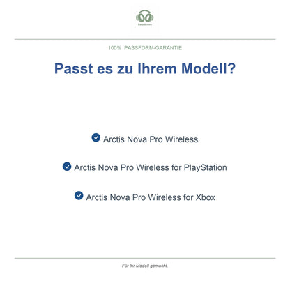 Oorkussens voor SteelSeries Arctis Nova Pro Wireless – Geschikt voor Nova Pro Wireless, Xbox, PlayStation — Compatible models