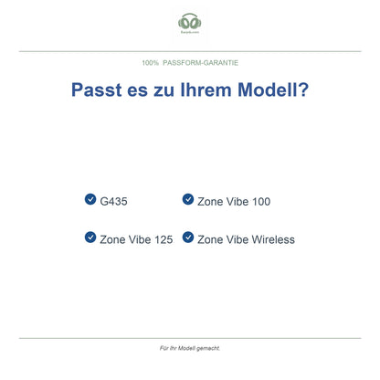 Oorkussens voor Logitech G435 / Zone Vibe – Geschikt voor G435, Zone Vibe 100, 125, Wireless — Compatible models