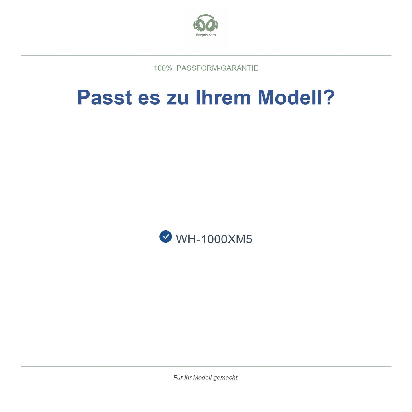 Oorkussens voor Sony WH-1000XM5 – Geschikt voor WH-1000XM5 — Compatible models