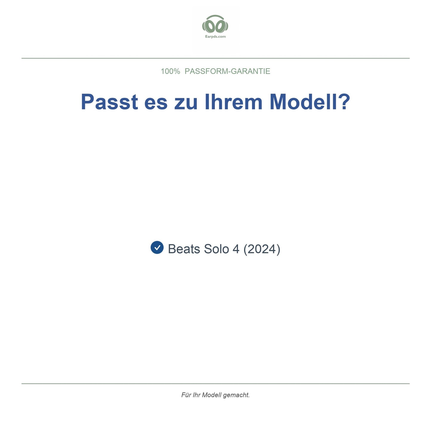 Oorkussens voor Beats Solo 4 – Geschikt voor Beats Solo 4 (2024) — Compatible models