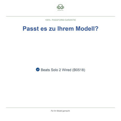 Oorkussens voor Beats Solo 2 Wired – Geschikt voor Beats Solo 2 Wired (B0518) — Compatible models