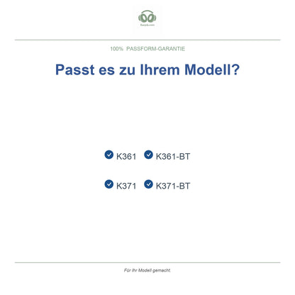 Oorkussens voor AKG K361 / K371 Serie – Geschikt voor K361, K361-BT, K371, K371-BT — Compatible models
