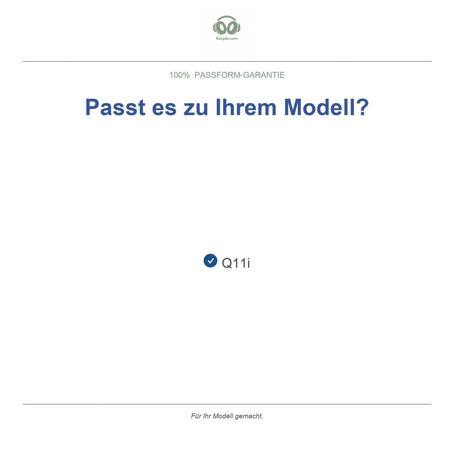 Oorkussens voor Soundcore Q11i – Geschikt voor Soundcore Q11i — Compatible models