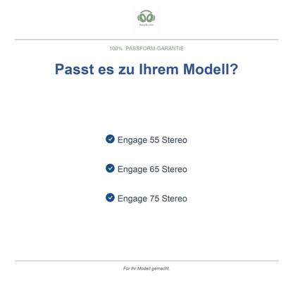 Oorkussens voor Jabra Engage Stereo Serie – Geschikt voor Engage 55, 65, 75 Stereo — Compatible models