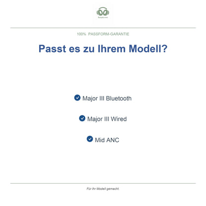 Oorkussens voor Marshall Major III / Mid ANC – Geschikt voor Major III Wired, Major III Bluetooth, Mid ANC — Compatible models