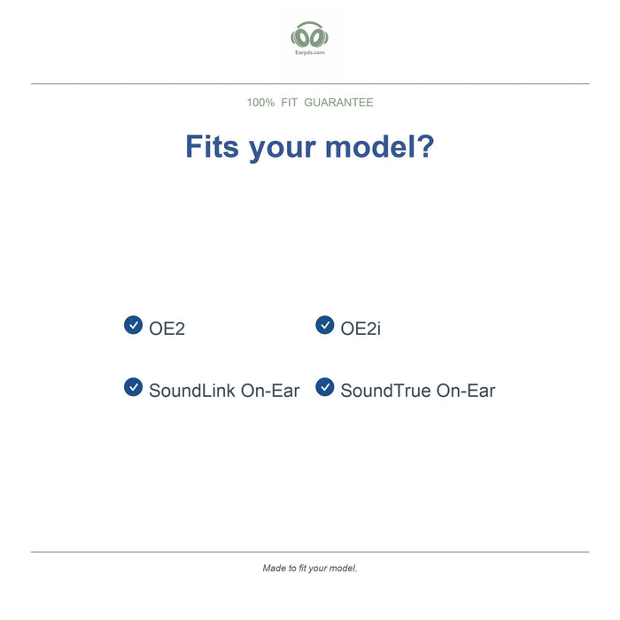 Ohrpolster für Bose On-Ear Serie, kompatible Modelle
