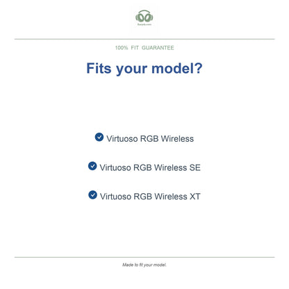Oorkussens voor Corsair Virtuoso RGB Serie – Geschikt voor Virtuoso RGB Wireless, XT, SE — Compatible models