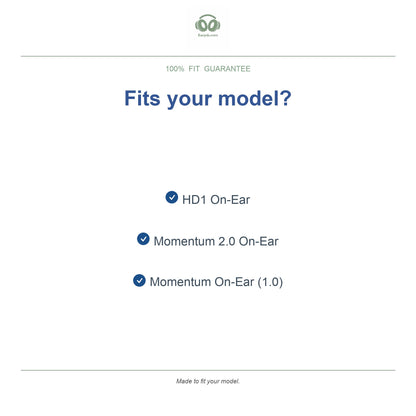 Oorkussens voor Sennheiser Momentum On-Ear – Geschikt voor Momentum On-Ear, Momentum 2.0 On-Ear, HD1 On-Ear — Compatible models