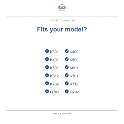 Oorkussens voor AKG K400 Serie – Geschikt voor K420, K430, K450, K480 en meer — Compatible models