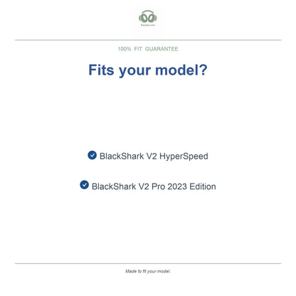 Oorkussens voor Razer BlackShark V2 Pro 2023 – Geschikt voor BlackShark V2 Pro 2023, BlackShark V2 HyperSpeed — Compatible models