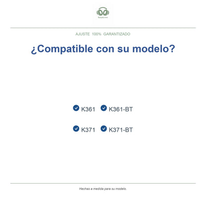 Almohadillas de repuesto para AKG K361 / K371 Series, modelos compatibles