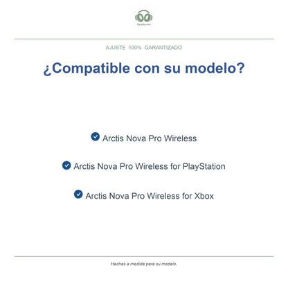 Almohadillas de repuesto para SteelSeries Arctis Nova Pro Wireless, modelos compatibles