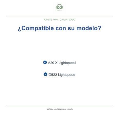 Almohadillas de repuesto para Logitech G522 / A20 X, modelos compatibles