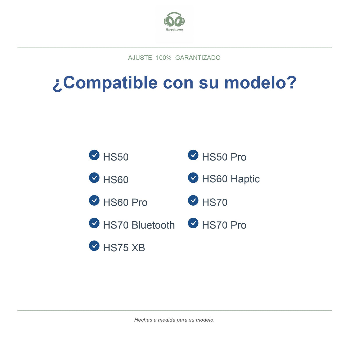 Almohadillas para Corsair HS50 / HS70 Series | Almohadillas de repuesto para auriculares, compatibles con HS50, HS60, HS70, HS75 XB y más