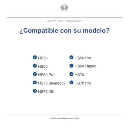 Almohadillas de repuesto para Corsair HS50 / HS70 Series, modelos compatibles