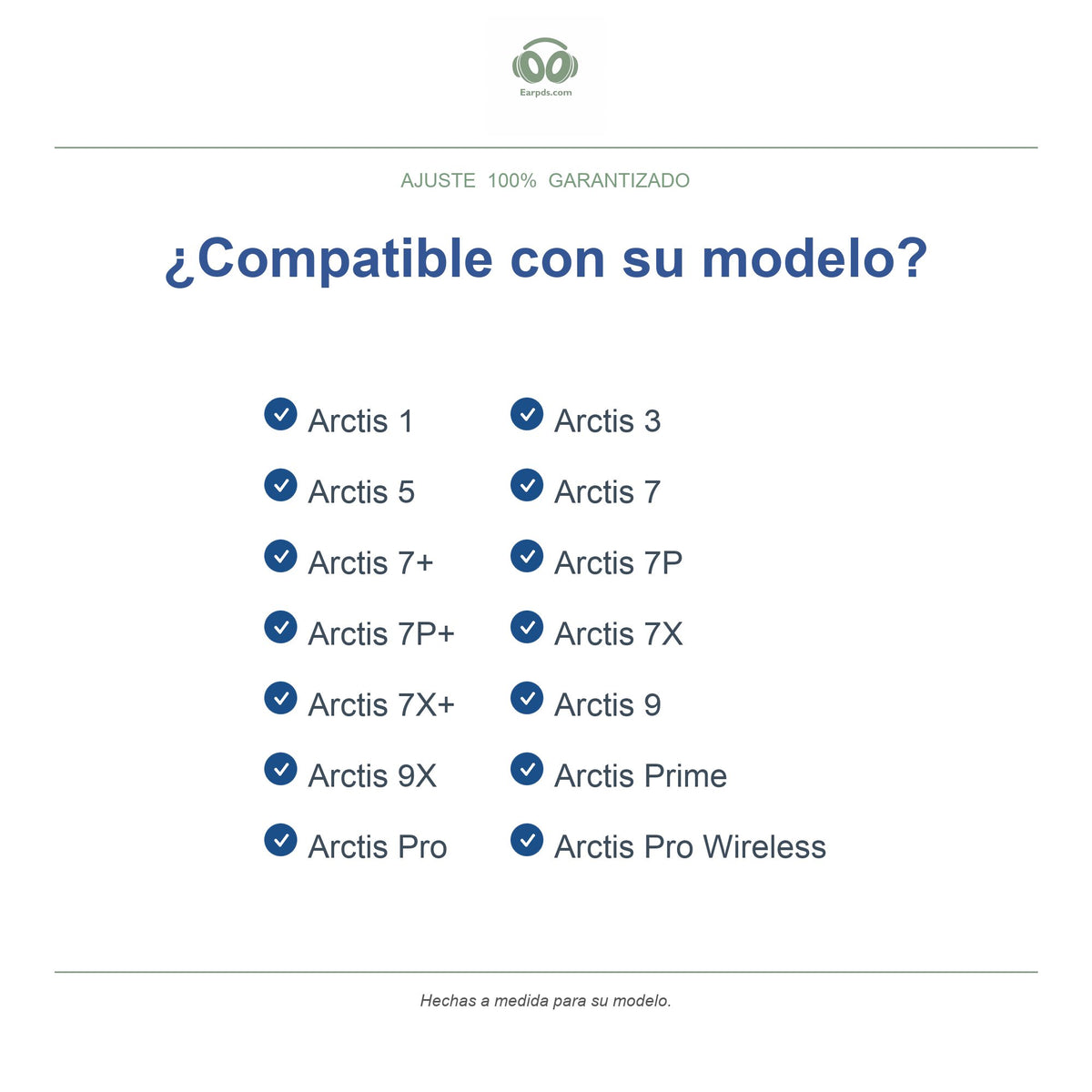 Almohadillas de repuesto para SteelSeries Arctis Series, modelos compatibles