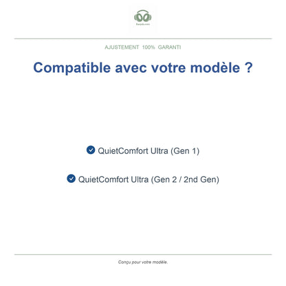 Oorkussens voor Bose QuietComfort Ultra – Geschikt voor QC Ultra Gen 1, QC Ultra Gen 2 — Compatible models