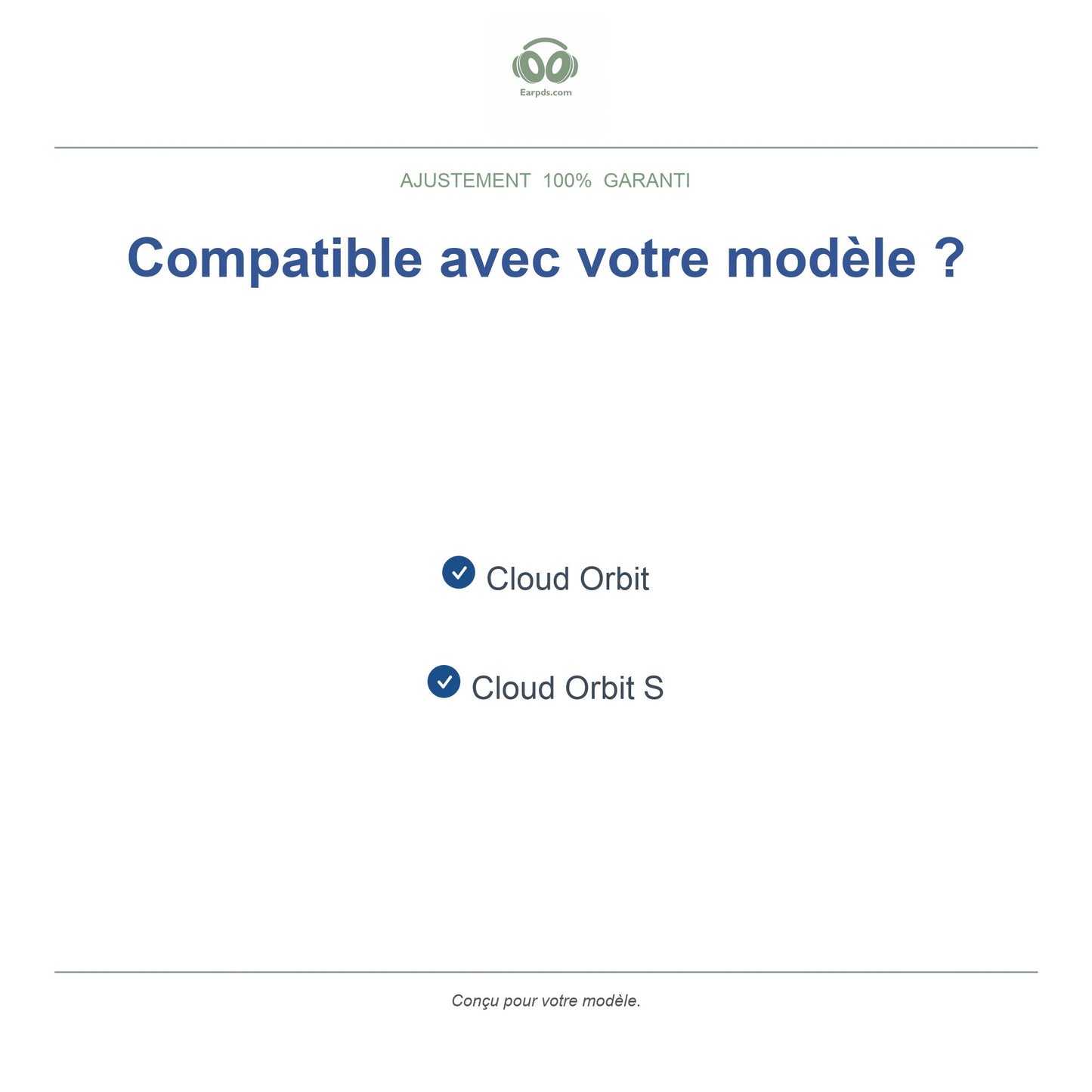 Oorkussens voor HyperX Cloud Orbit Serie – Geschikt voor Cloud Orbit, Cloud Orbit S — Compatible models