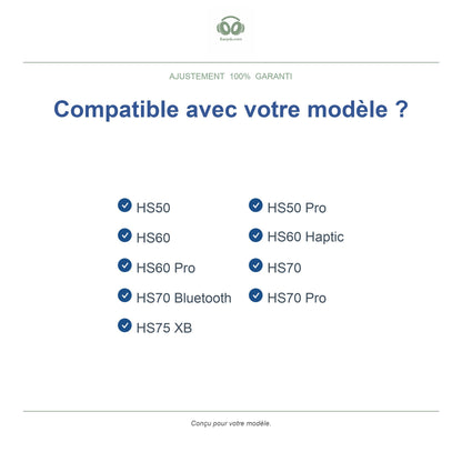 Oorkussens voor Corsair HS50 / HS70 Serie – Geschikt voor HS50, HS60, HS70, HS75 XB en meer — Compatible models