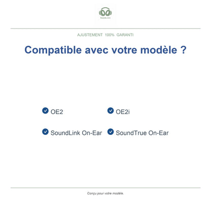 Oorkussens voor Bose On-Ear Serie – Geschikt voor OE2, OE2i, SoundTrue On-Ear, SoundLink On-Ear — Compatible models