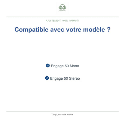 Coussinets pour Jabra Engage 50 (1re gén.), modèles compatibles