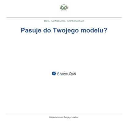 Gąbki do słuchawek Soundcore Space Q45, kompatybilne modele