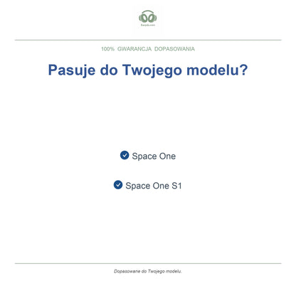 Gąbki do słuchawek Soundcore Space One, kompatybilne modele