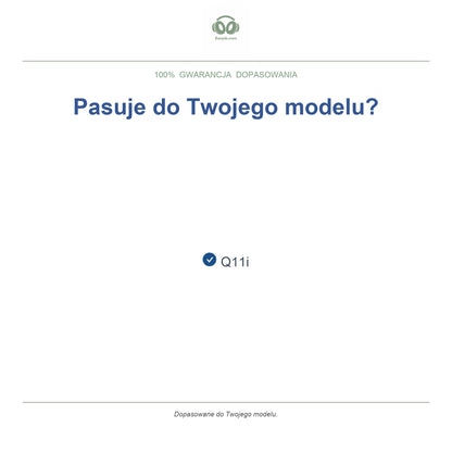 Gąbki do słuchawek Soundcore Q11i, kompatybilne modele