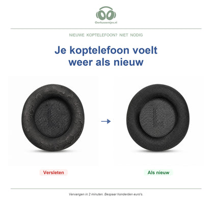 Oorkussens voor Corsair Virtuoso Max – Geschikt voor Corsair Virtuoso Max — Before and after