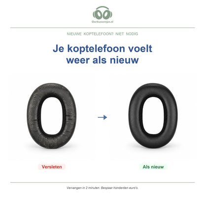 Oorkussens voor AKG N700NC Serie – Geschikt voor N700NC, N700NC M2 — Before and after