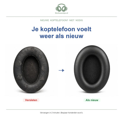 Oorkussens voor Sony WH-1000XM4 – Geschikt voor WH-1000XM4 — Before and after