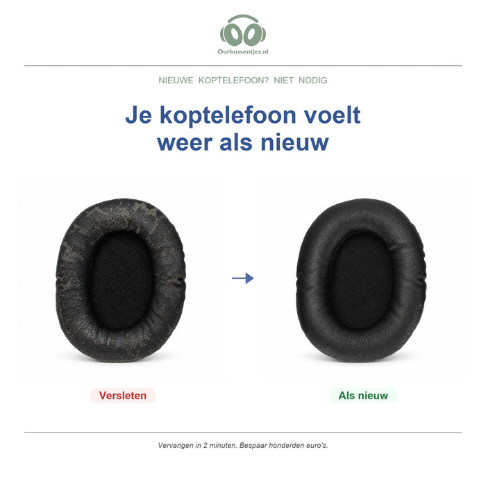 Oorkussens voor Razer Barracuda Serie – Geschikt voor Barracuda, Barracuda X, Barracuda X Chroma — Before and after