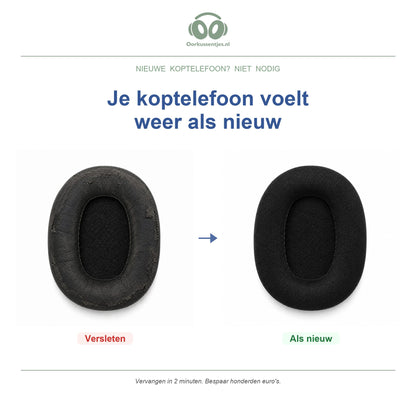 Oorkussens voor Marshall Monitor I – Geschikt voor Monitor, Monitor Bluetooth — Before and after