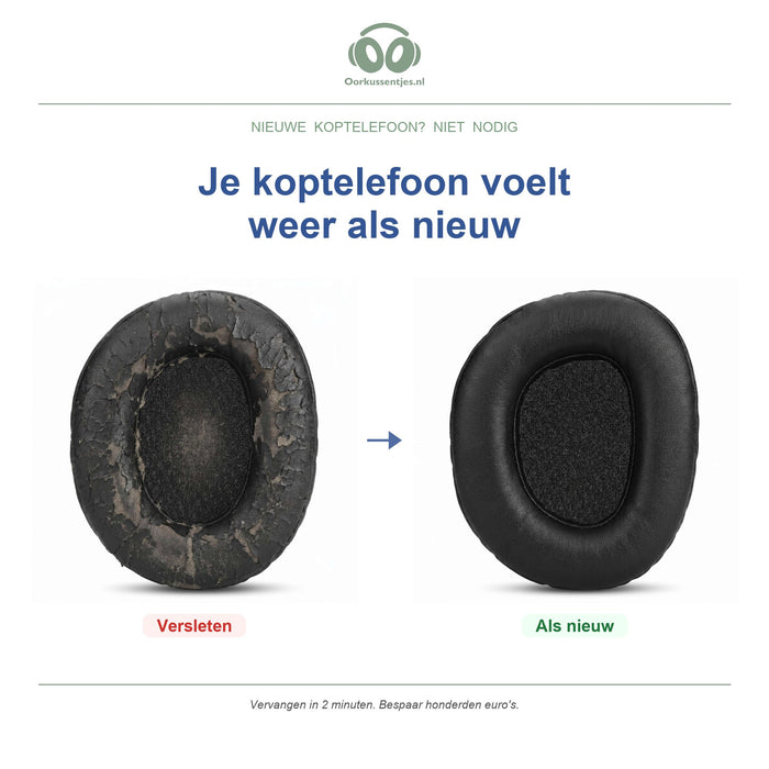 Oorkussens voor Turtle Beach Stealth 600 Gen 2 – Geschikt voor Stealth 600 Gen 2, Stealth 600 Gen 2 MAX — Before and after