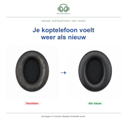 Oorkussens voor Soundcore Q11i – Geschikt voor Soundcore Q11i — Before and after