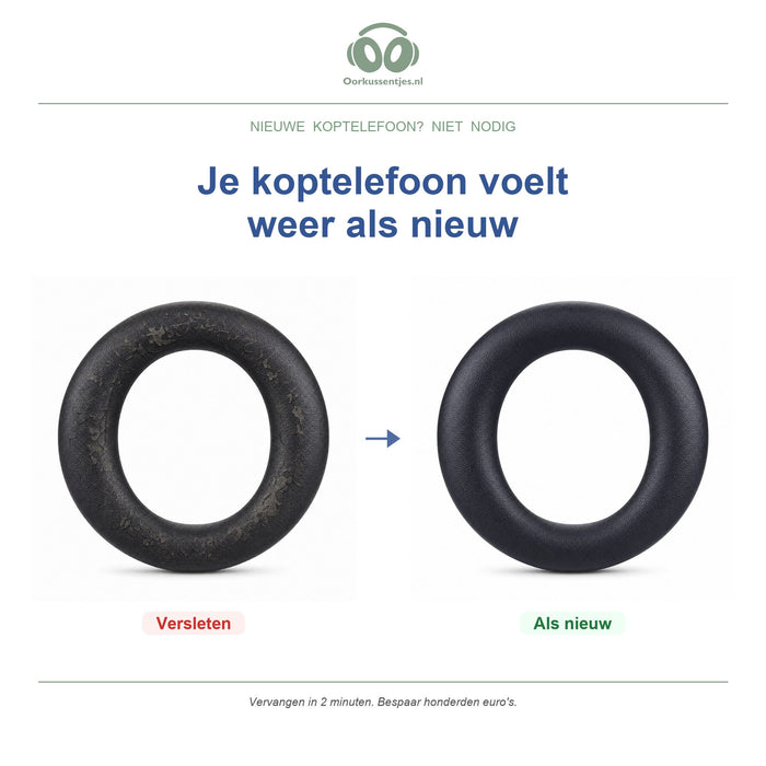 Oorkussens voor Sony PlayStation 5 Pulse 3D – Geschikt voor PlayStation 5 Pulse 3D — Before and after