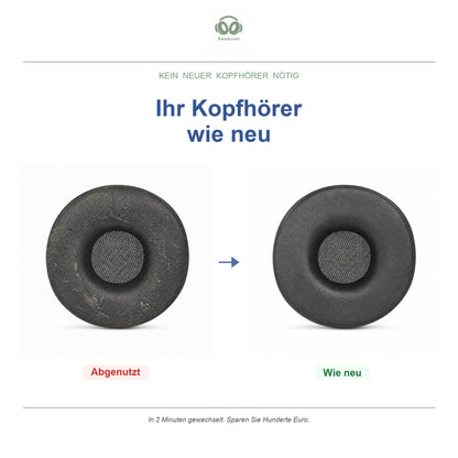 Oorkussens voor Jabra Engage Mono Serie – Geschikt voor Engage 55, 65, 75 Mono — Before and after
