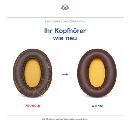 Oorkussens voor Sennheiser Momentum Over-Ear – Geschikt voor Momentum Over-Ear, Momentum 2.0 Over-Ear, HD1 Over-Ear — Before and after