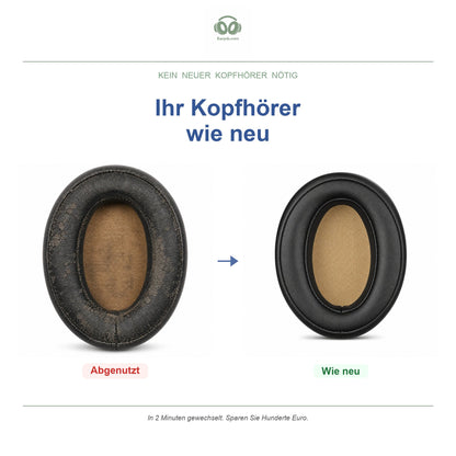 Oorkussens voor Sennheiser Momentum On-Ear – Geschikt voor Momentum On-Ear, Momentum 2.0 On-Ear, HD1 On-Ear — Before and after