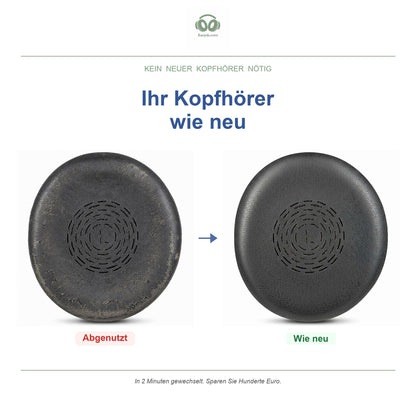 Oorkussens voor Jabra Evolve2 50 / 55 Serie – Geschikt voor Evolve2 50, Evolve2 55, Evolve2 50 UC en meer — Before and after