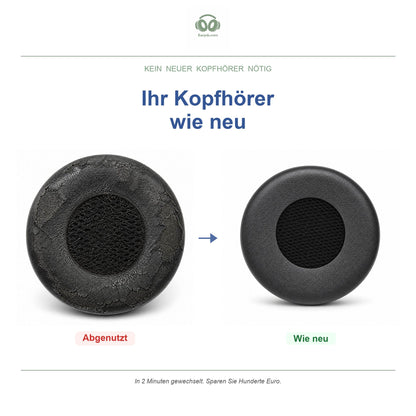 Oorkussens voor Jabra Evolve 75 Serie – Geschikt voor Evolve 75, Evolve 75+, Evolve 75 UC en meer — Before and after