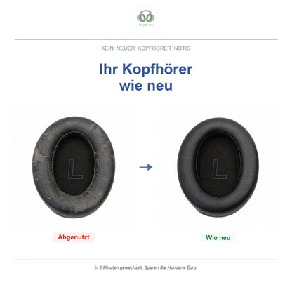 Oorkussens voor Soundcore Life Q10 Serie – Geschikt voor Life Q10, Life Q10BT, Life 2 Neo — Before and after