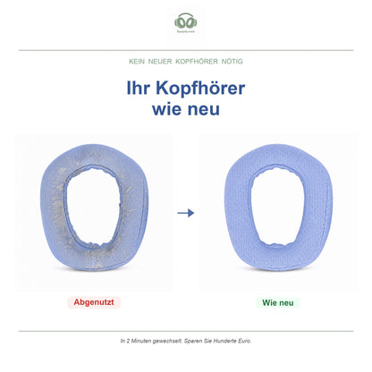 Oorkussens voor Logitech G435 / Zone Vibe – Geschikt voor G435, Zone Vibe 100, 125, Wireless — Before and after