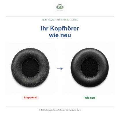 Oorkussens voor Beats Solo 4 – Geschikt voor Beats Solo 4 (2024) — Before and after